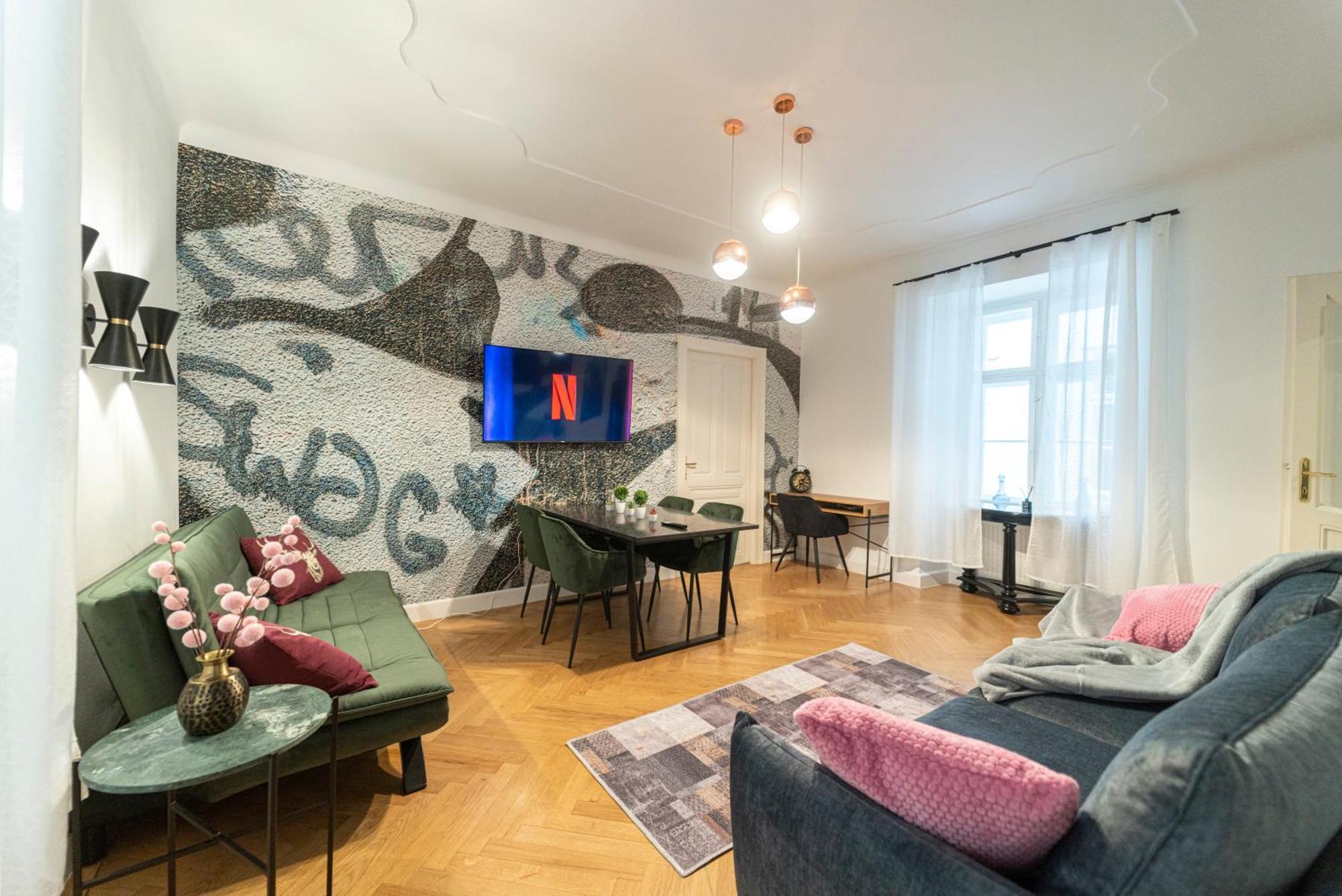 Central Stephansdom Apartment I Netflix I Self Check In Vienna Esterno foto